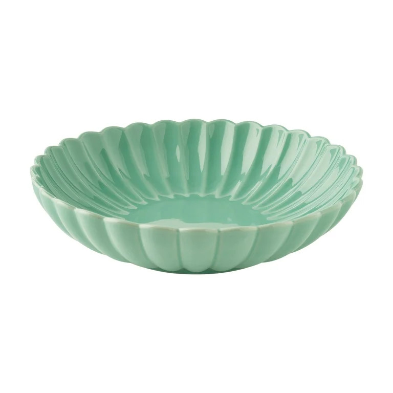 The Pioneer Woman Colette Stoneware 11-inch Serving Bowl, Green - Walmart.com | Walmart (US)