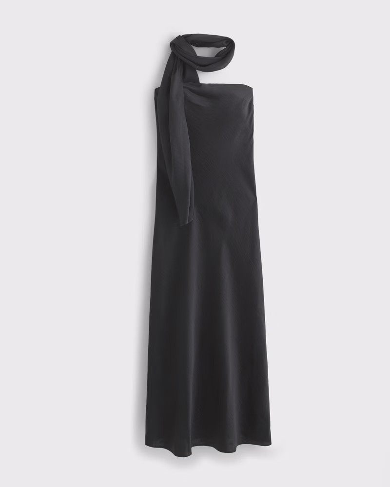 The A&F Julia Strapless Scarf Maxi Dress | Abercrombie & Fitch (US)
