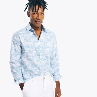 PRINTED POPLIN SHIRT | Nautica