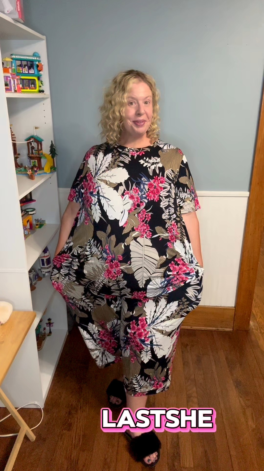 Plus size 2 piece pajama set from Lastshe bought on Amazon is perfect for fall into winter comfy cozy lounging. I liked the size choice here up one size from my regular pant size based on fit  

#LTKFindsUnder50 #LTKPlusSize #LTKStyleTip