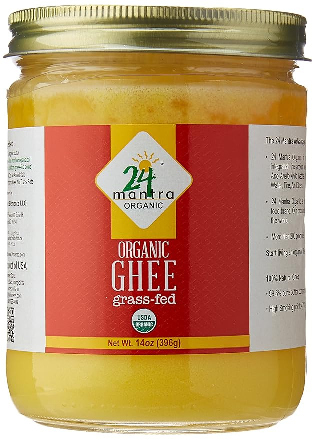 24 Mantara 24 Mantra Organic Ghee - 14 Oz,, () | Amazon (US)