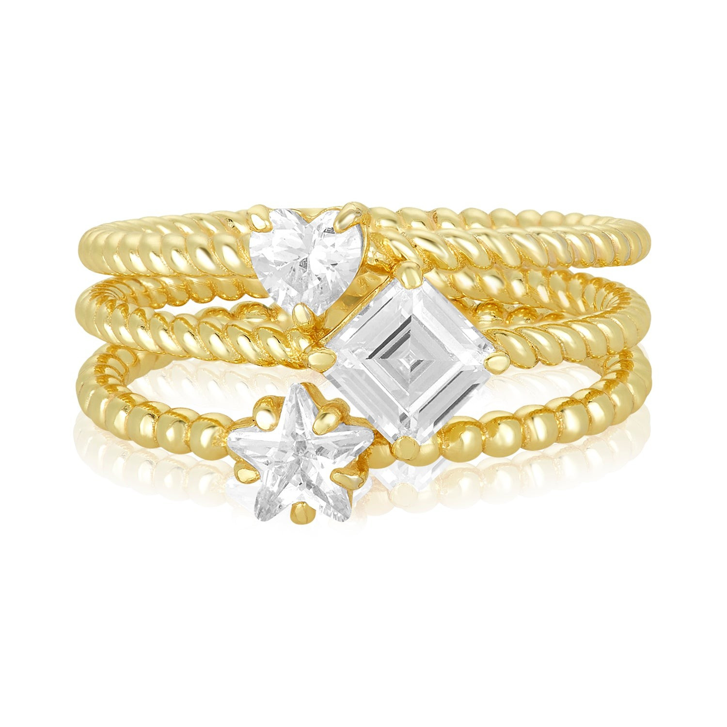 "I Love It" Ring Set | Melinda Maria