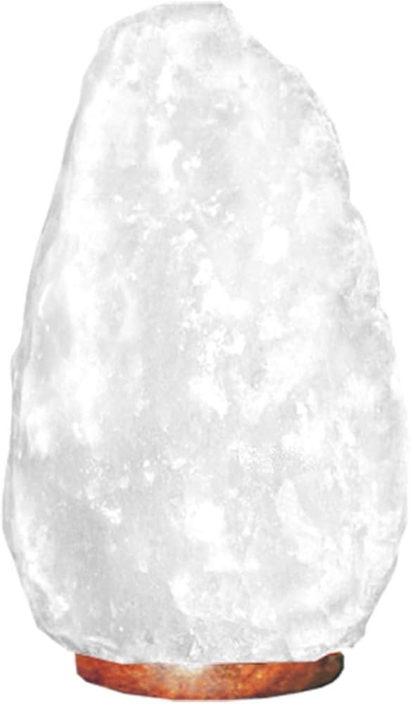 EVOLUTION SALT COMPANY White Natural Himalayan Salt Lamp 6 LB, 1 EA | Amazon (US)