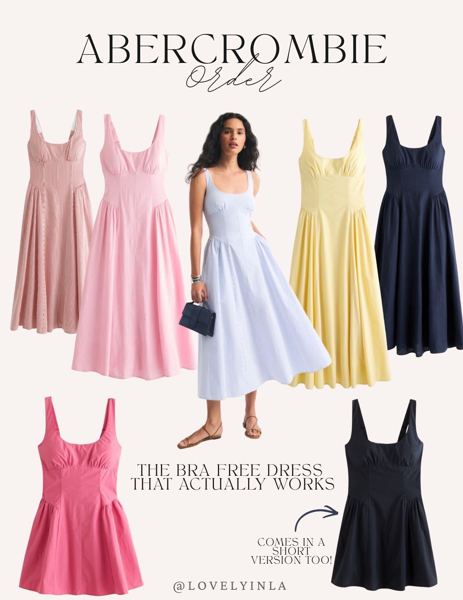 wedding guest dress summer, bra free dress that actually works 25% off plus an additional 20% off with AFLTK

#LTKxAbercrombie #LTKSaleAlert #LTKPlusSize