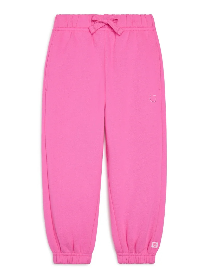 Color Mix by Garanimals Toddler Butter Fleece Jogger, Sizes 2T-5T - Walmart.com | Walmart (US)