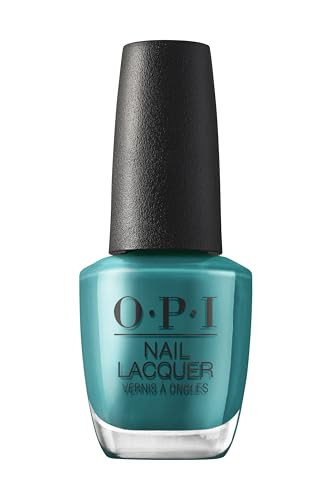 OPI Nail Lacquer Baby Tee-l | Opaque Cool Dark Teal Crème Chip Resistant Nail Polish | What's Your Mani-tude | Fall 2025 | Amazon (US)