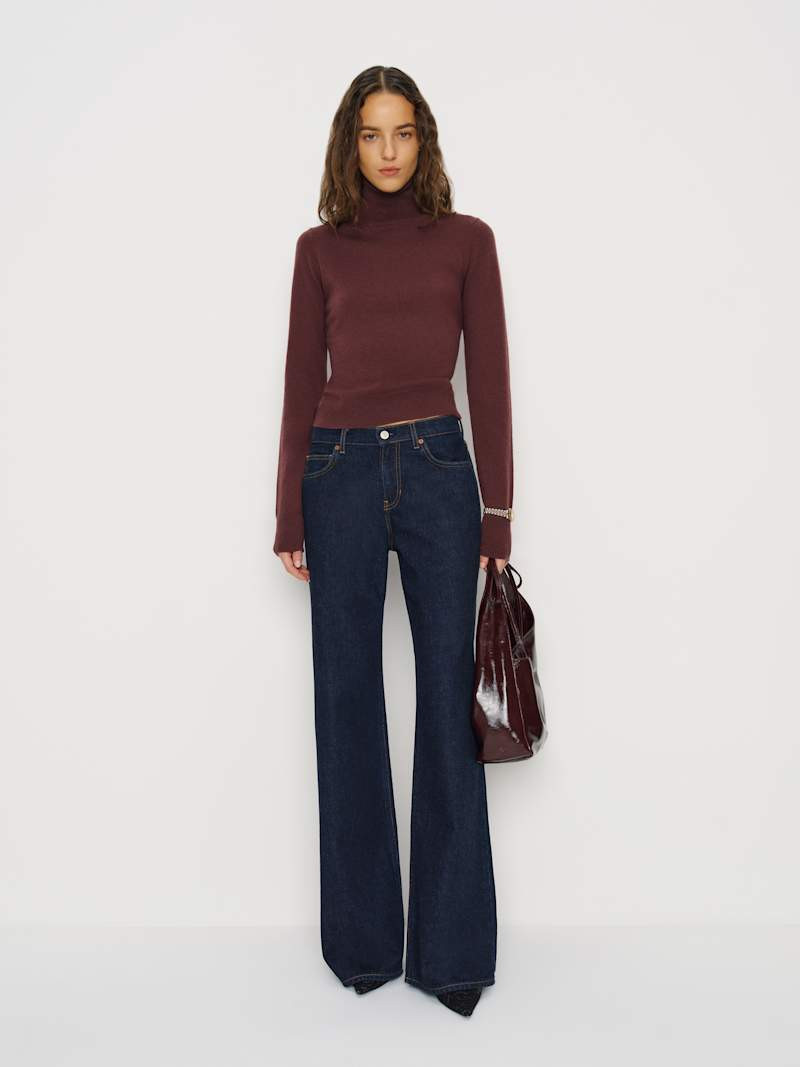 Jett Cashmere Turtleneck | Reformation (Global)