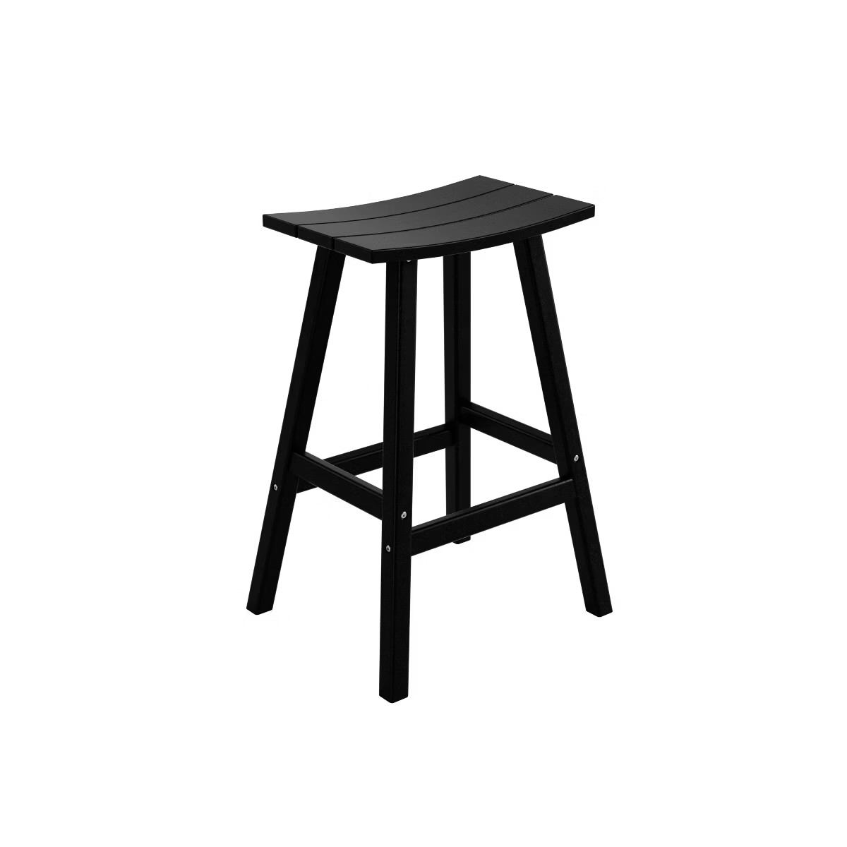 WestinTrends Outdoor Patio Adirondack Bar Height Stool Saddle Seat Chair | Target