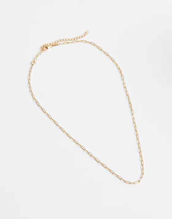 Demi-Fine Paperclip Chain Necklace | Madewell