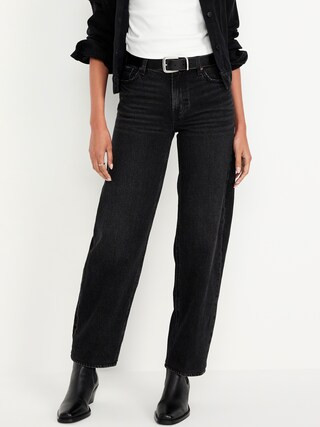 Mid-Rise Boyfriend Loose Jeans | Old Navy (US)