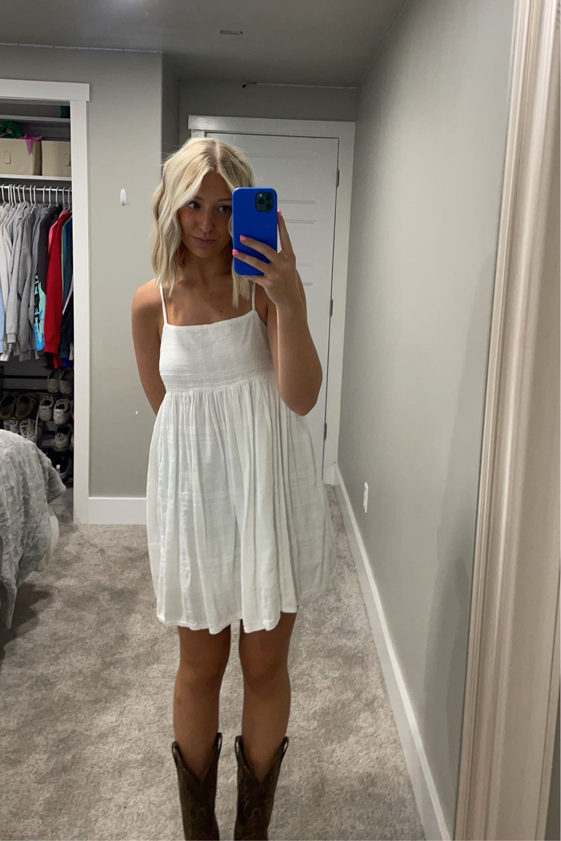 Rodeo outfit inspo! Wearing size small dress, size 7 boots. 

Boot barn boots, lulus dress, summer outfit, rodeo inspo.


#LTKSeasonal #LTKStyleTip #LTKShoeCrush
