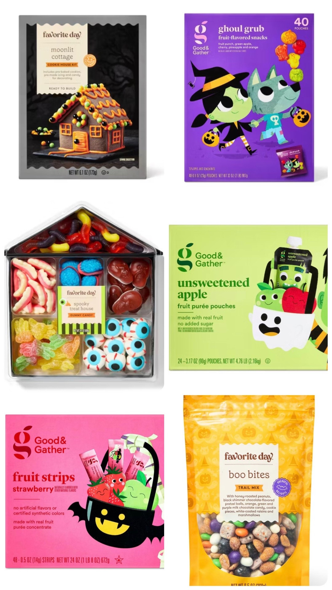 Great Target Halloween snack deal!! Tons of items are Buy One, Get One 50% Off! From fruit strips and apple sauce pouches to trail mix and candy to popcorn and chips, tons of items fun seasonal snack items are included. 🎃

#LTKSaleAlert #LTKSeasonal #LTKfoodie