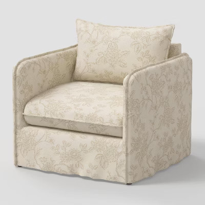 Berea Chair Toile Floral Stucco - Threshold™ | Target