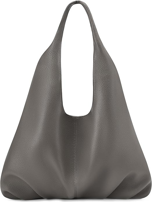 NIUEIMEE ZHOU Hobo Handbags for Women Retro Vegan Leather Shoulder Bags Tote Clutch Purses | Amazon (US)