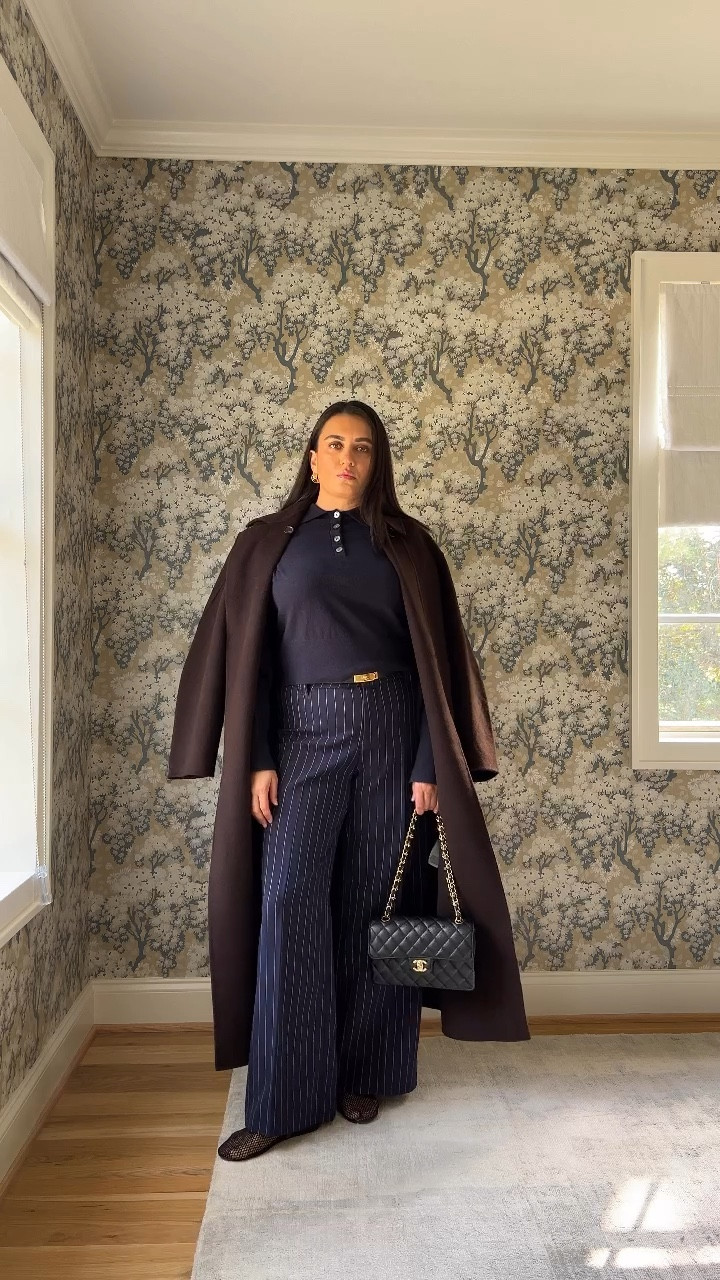 Navy and brown is one of my favorite color combinations for fall! 

Fall outfit, navy pants, cashmere, brown coat

#LTKSeasonal #LTKStyleTip #LTKVideo