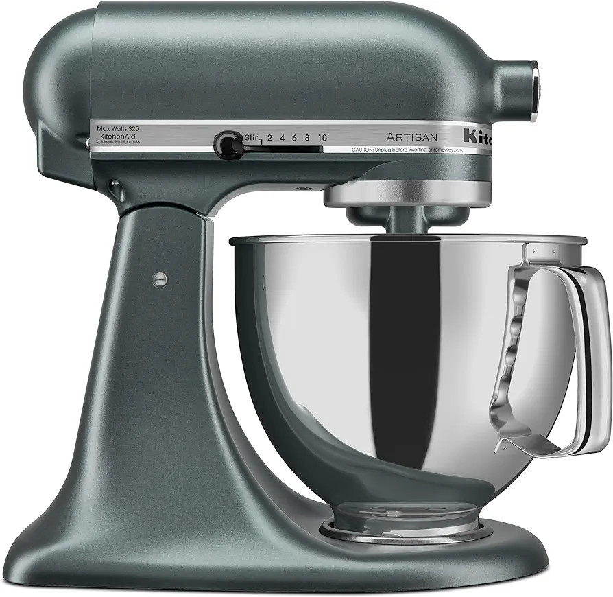 KitchenAid Artisan Series 5 Quart Tilt Head Stand Mixer KSM150PS, Juniper | Amazon (US)