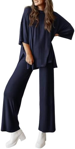 PRETTYGARDEN Two Piece Sets for Women Summer Fashion Lounge Matching Set 2026 Spring Travel Vacat... | Amazon (US)