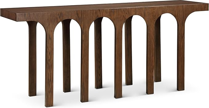 Meridian Furniture 99076Brown-T Westfield Collection Art Deco Console Table with Rich Brown Finis... | Amazon (US)