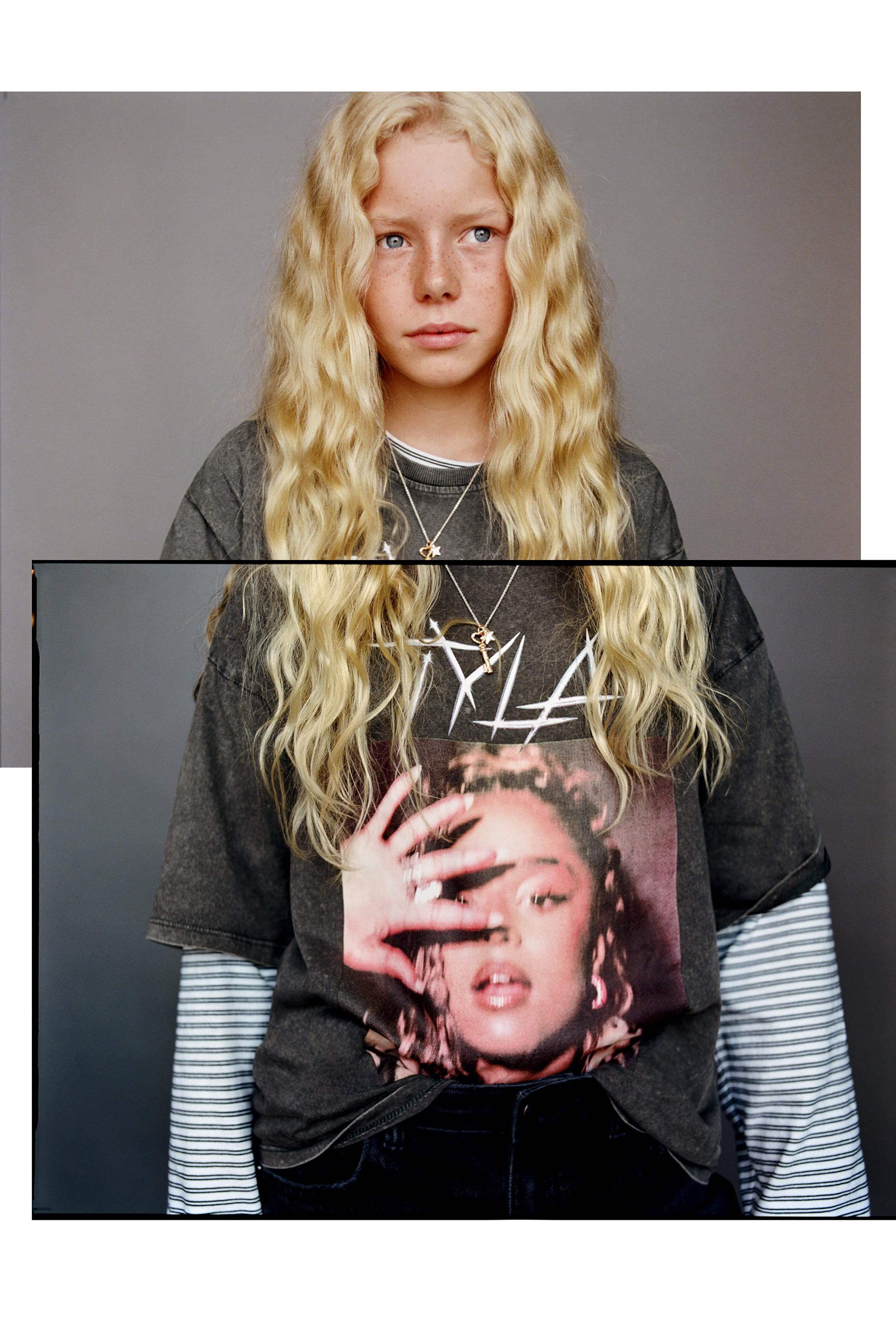 TYLA © WASHED EFFECT T-SHIRT | Zara US