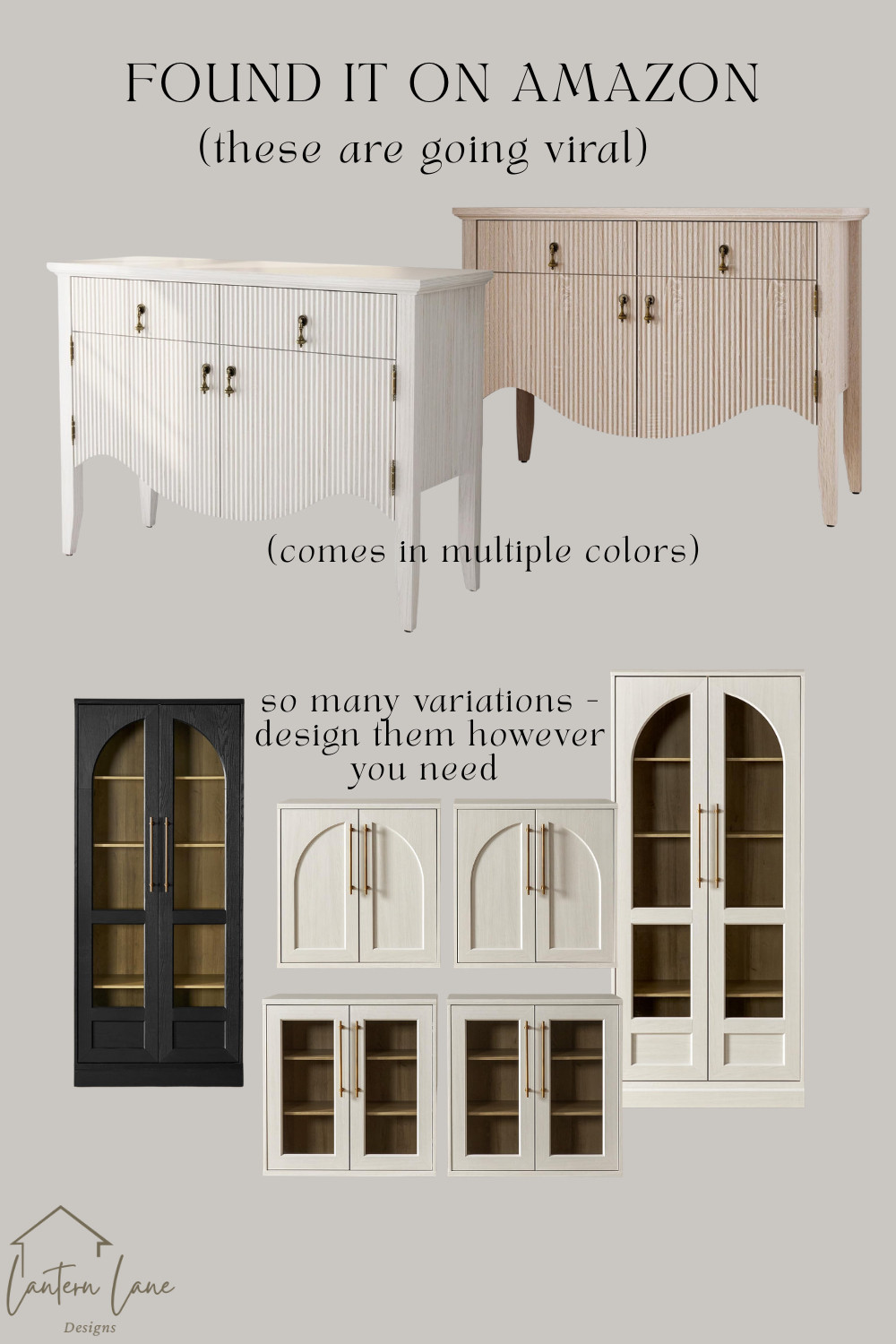 I cannot believe these cabinets are from Amazon and you won't believe the price! Loved the ribbed buffet cabinet. Looks like it is straight out of Arhaus. The bookcases look so high end! Get the look for less.
 

 

#LTKHome #LTKSaleAlert
