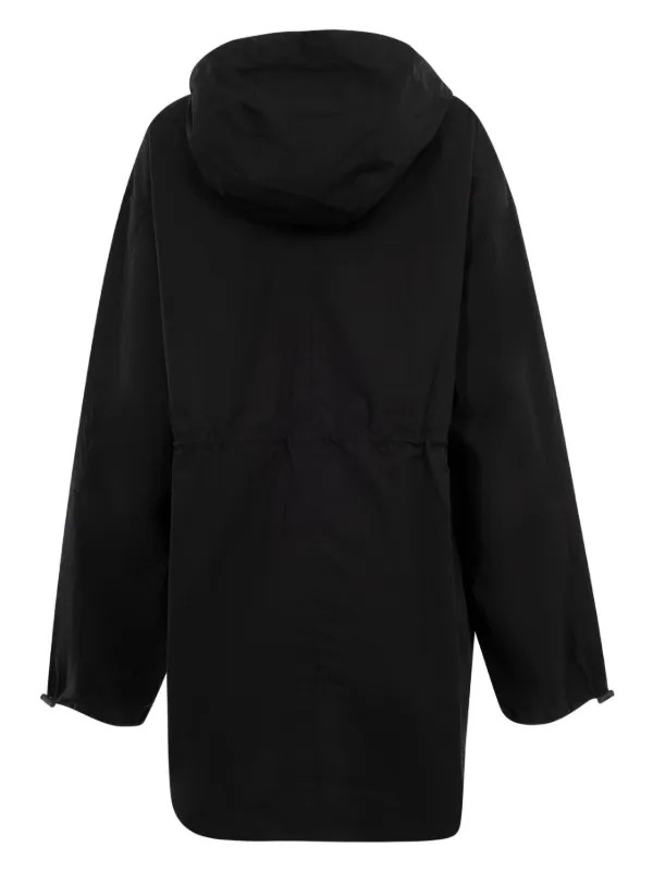 WARDROBE.NYC Beach Parka Coat | Black | FARFETCH FR | Farfetch Global