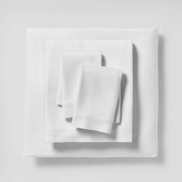 Linen Blend Solid Sheet Set - Threshold™ | Target