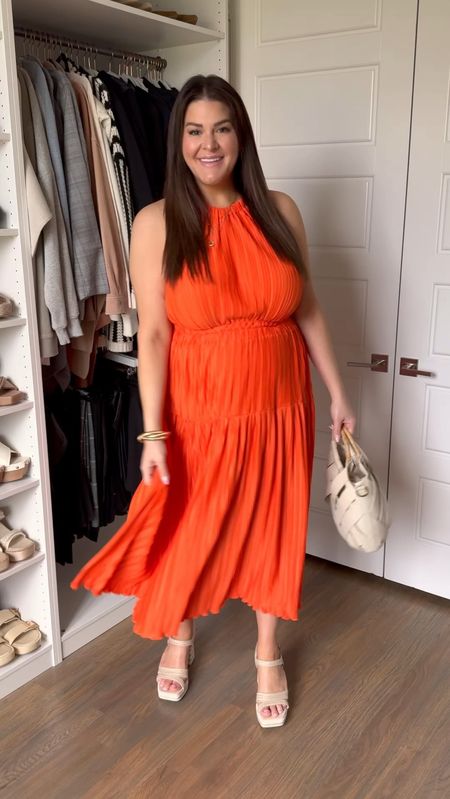 Orange or pink? This stunning pink dress is only $34 and comes in a beautiful black and white print too! Stretchy, beautiful movement and runs true to size. 

Follow me @curvestocontour for more midsize Size 14 outfits on @shop.LtK

wedding guests dress, vacation style, resort wear, midsize fashion, midsize style, summer style, summer fashion, maxi dress, spring fashion, summer dress

#LTKstyletip #LTKmidsize #LTKfindsunder50