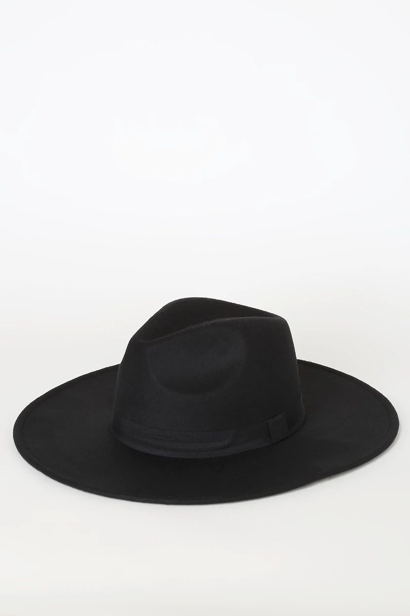 Got a Feeling Black Fedora Hat | Lulus (US)