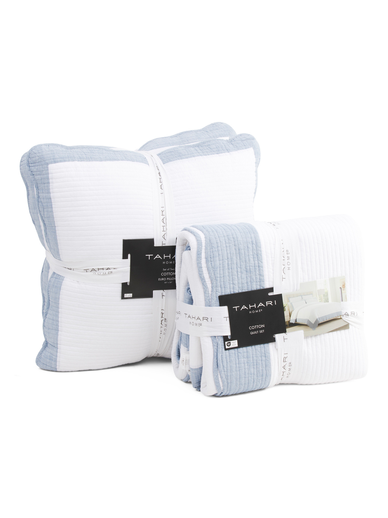 Cotton Scalloped Edge Quilt And Euro Pillow Collection | TJ Maxx