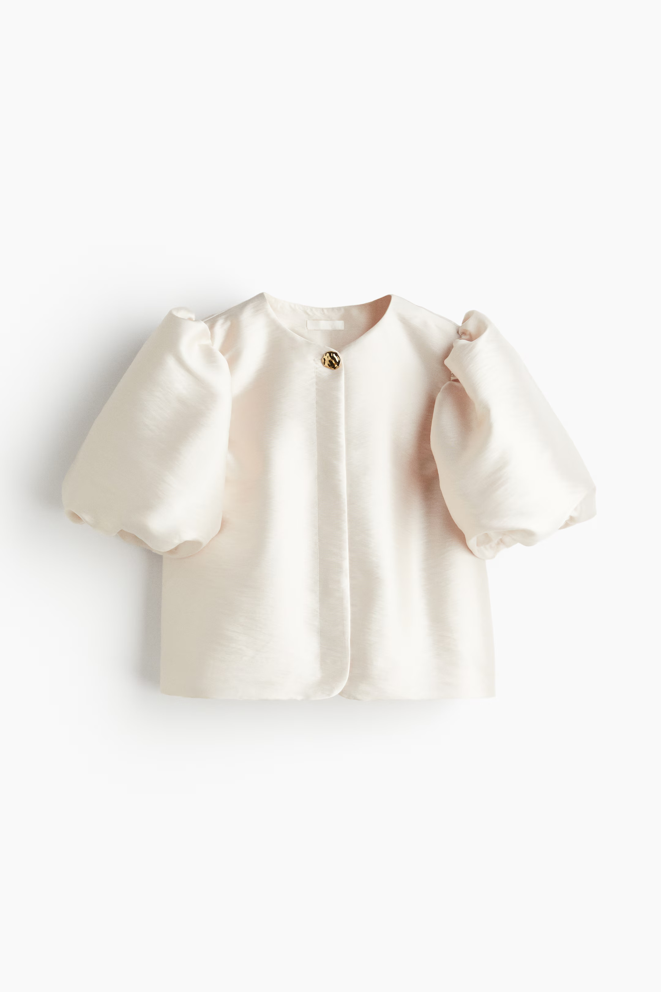 Balloon-sleeved blouse | H&M (UK, MY, IN, SG, PH, TW, HK)