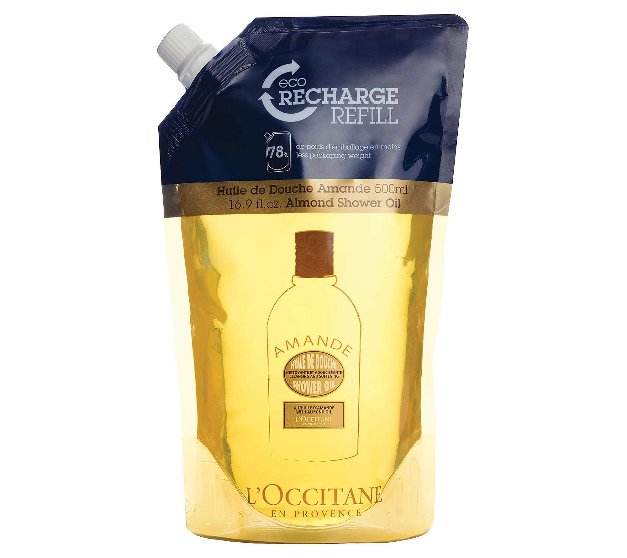L'Occitane Almond Shower Oil Eco Refill | QVC