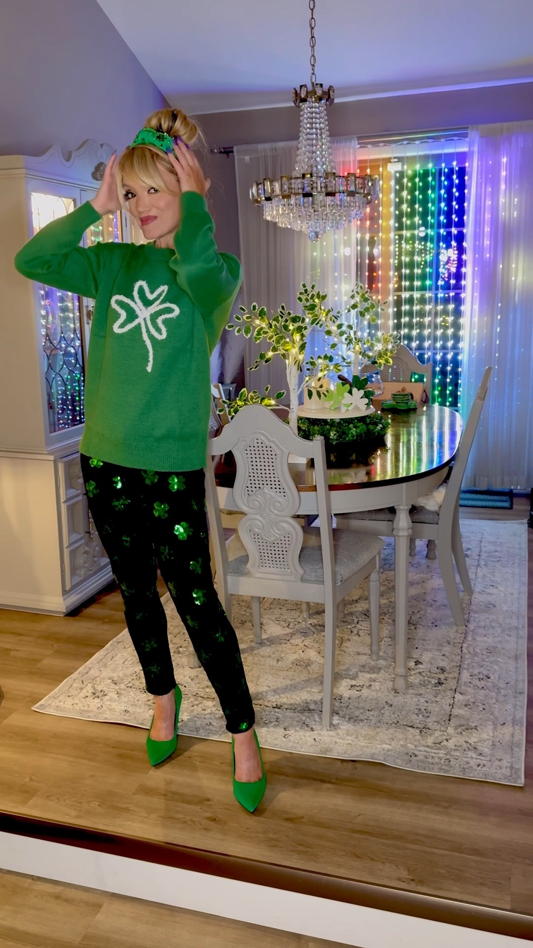 Ready for St. Patrick’s Day in this super cute look! Style the shamrock sweater and leggings separately or together! 

#LTKSeasonal #LTKFindsUnder50 #LTKStyleTip