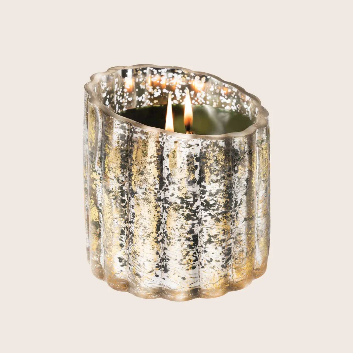 The Smell of Tree - Gilded Tilted Candle | Aromatique