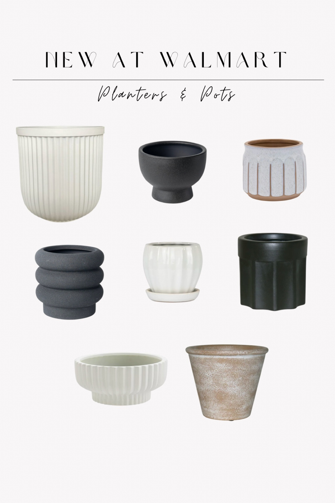 Walmart planters!

#LTKstyletip #LTKFind #LTKhome