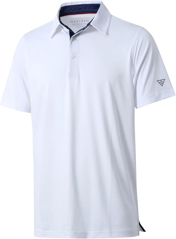Mens Polo Shirts Short and Long Sleeve Casual Solid Stylish Dry Fit Performance Designed Collared... | Amazon (US)
