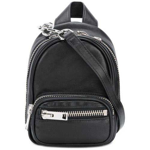 Alexander Wang Mochila mini de couro - Preto | FarFetch BR