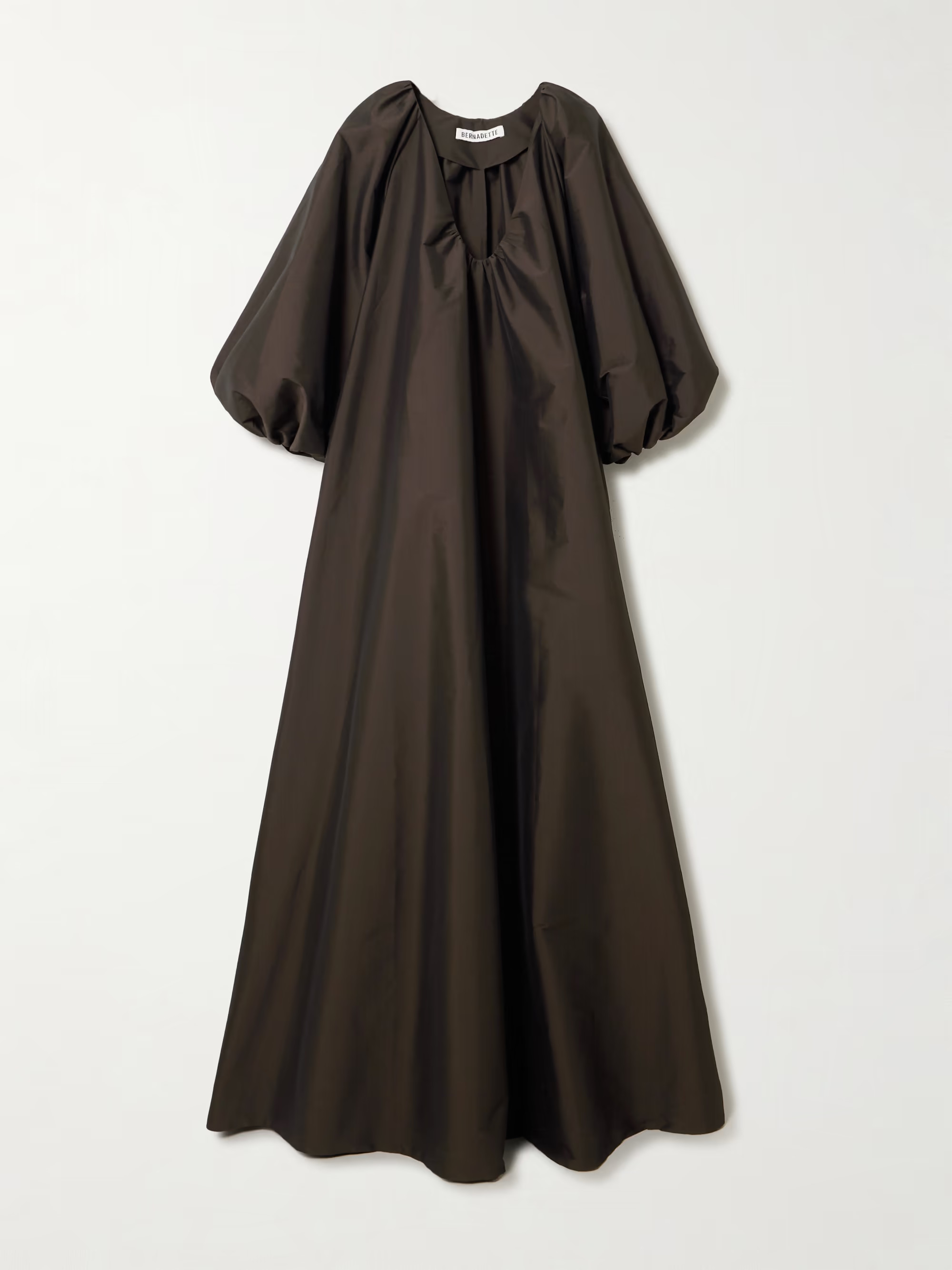 George gathered taffeta gown | NET-A-PORTER (US)