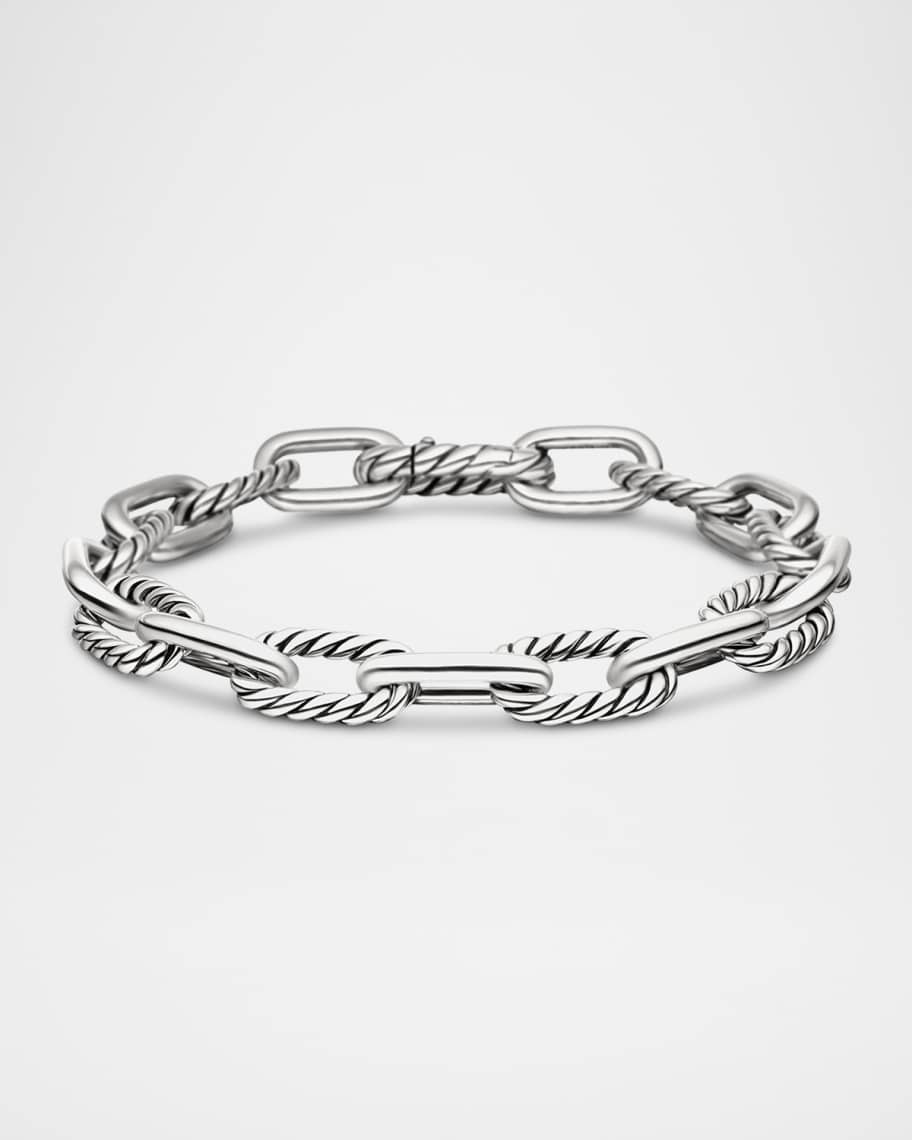 DY Madison Chain Bracelet in Silver, 8.5mm | Neiman Marcus