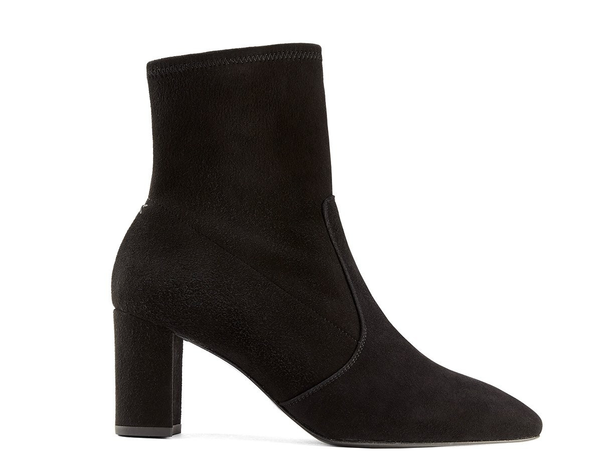 INEZ: Paz 70: Black Suede | Inez 