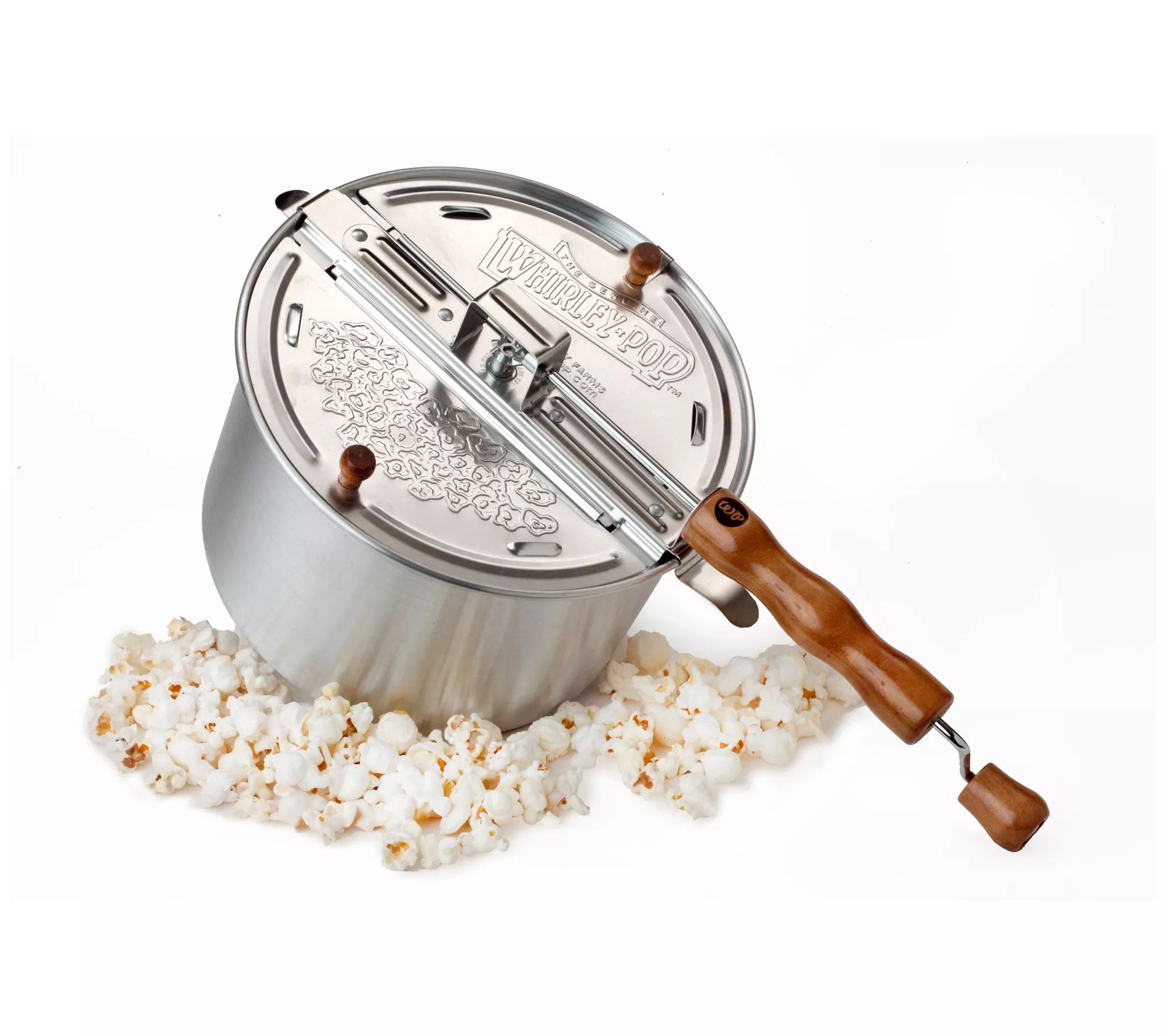 Wabash Valley Farms Whirley-Pop Stovetop Popcorn Popper - QVC.com | QVC