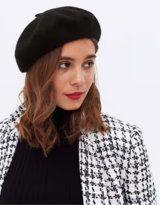 New Look beret in black | ASOS (Global)