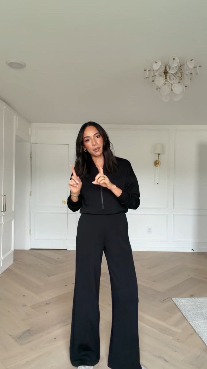 Use code NENAXSPANX to save 15% off your first Spanx order!! This material is my favorite of all time for loungewear, travel and my go-to airport outfit! Wearing size XS long sleeve jumpsuit

#LTKSeasonal #LTKTravel #LTKootd