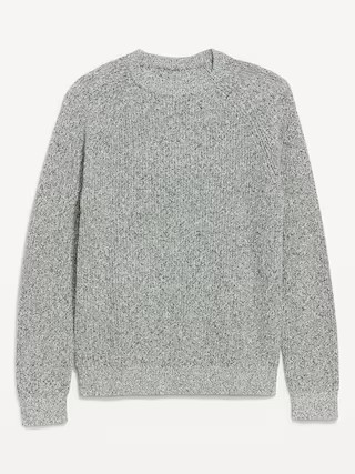 Crew-Neck Shaker-Stitch Sweater | Old Navy (US)