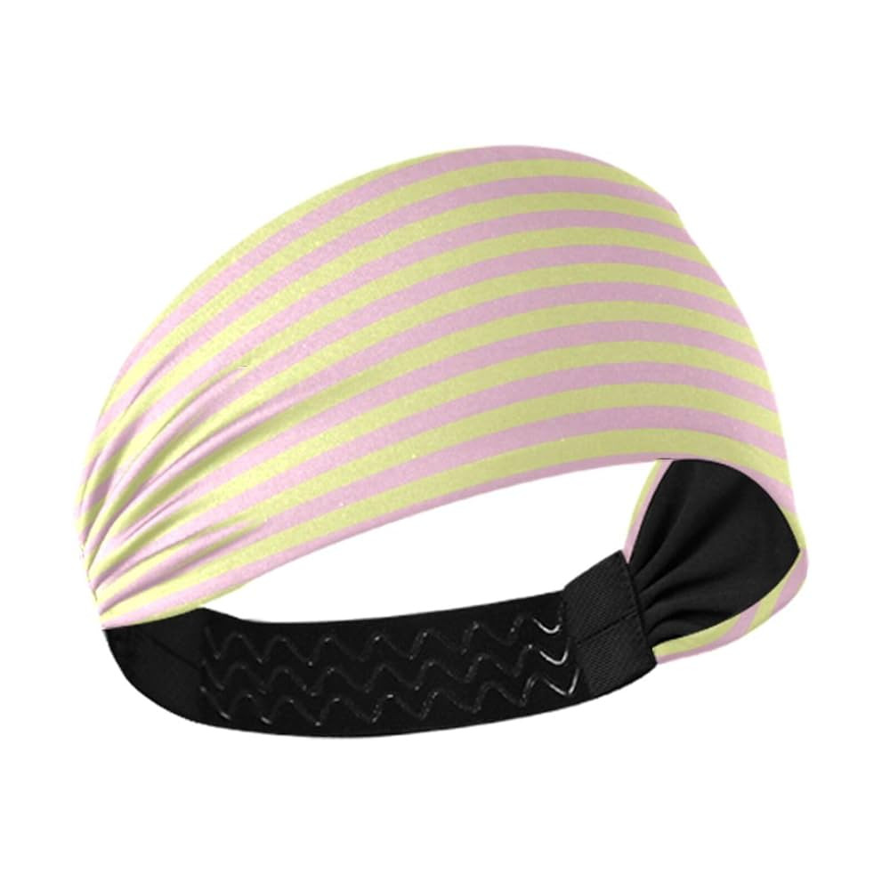 Sports Headbands for Women, Colorful Striped Breathable Hair Bands, Elastic Headbands, Quick Dry Head Bands | Amazon (US)