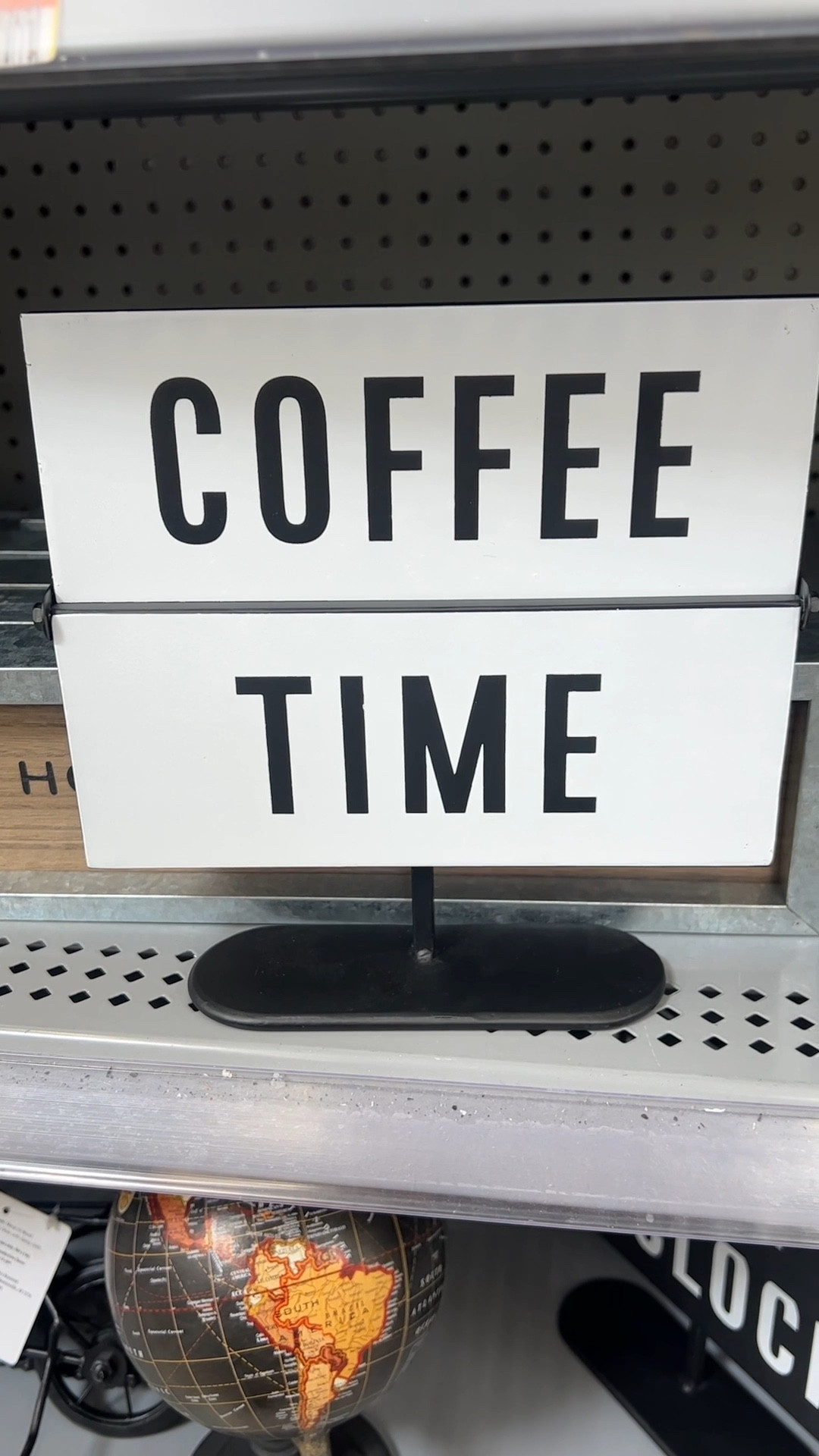 The cutest coffee bar or bar cart metal sign from Walmart! #ltkvideo 

Lee Anne Benjamin 🤍

#LTKhome #LTKstyletip #LTKunder50