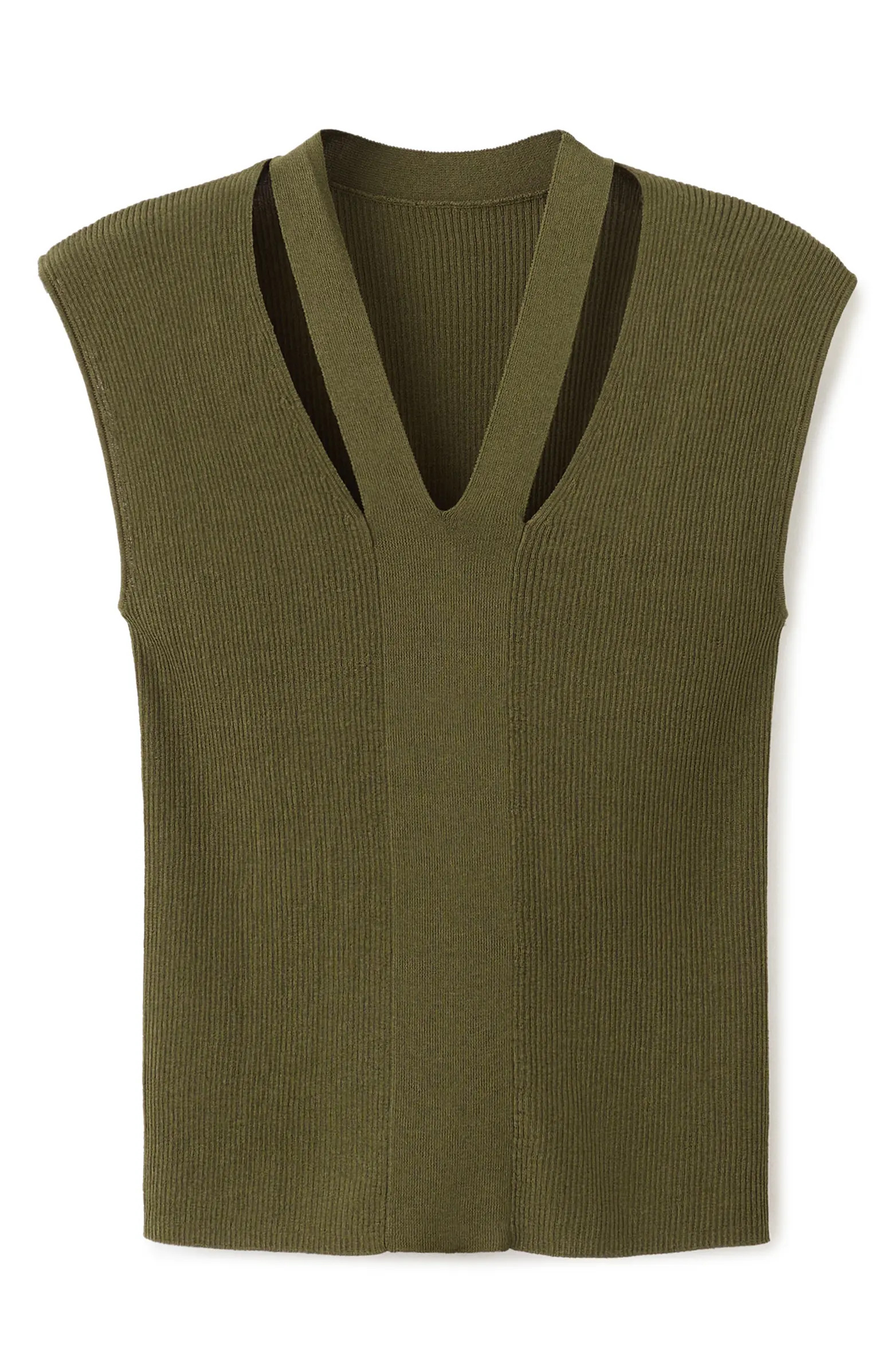 Cutout Rib Top | Nordstrom