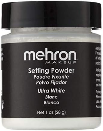 Mehron Makeup Setting Powder (1 oz) (Ultra White) | Amazon (US)