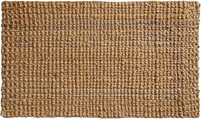 PLUS Haven Jute Doormat - Size: 17.5-Inches x 30-Inches - Pile Height: 1-Inch - Doormat Outdoor E... | Amazon (US)