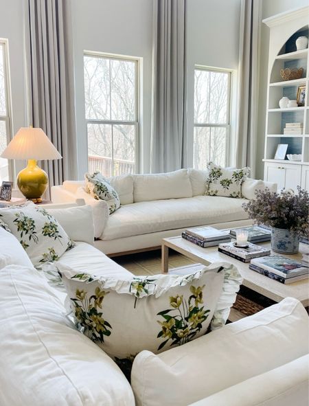 Family room decor - Nancy Meyers inspired home decor - English country inspired home decor 

#LTKhome