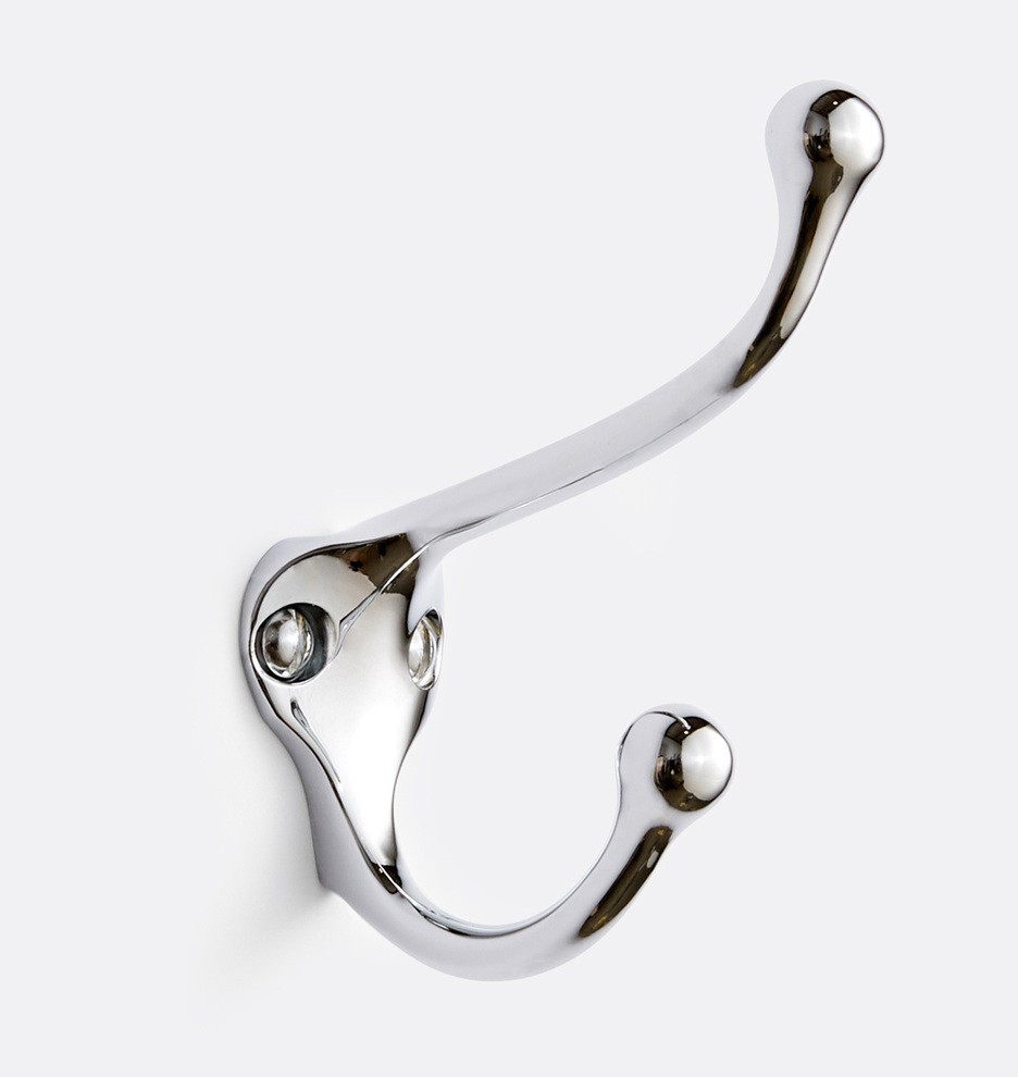 Vernon Double Coat Hook | Rejuvenation